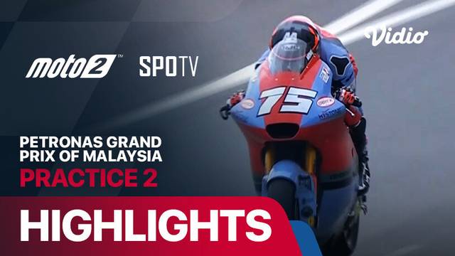 Moto2 Practice 2: MotoGP 2024 Round 19 - PETRONAS Grand Prix of Malaysia - Highlights | MotoGP 2024