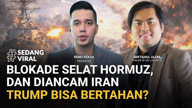 Trump Uji Kekuatan! "Diserang" Balik Iran, Blokade Selat Hormuz, & Tekanan Publik AS | SEDANG VIRAL