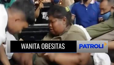 Evakuasi Dramatis Wanita Gelandangan Penyandang Obesitas di Lampung | Patroli