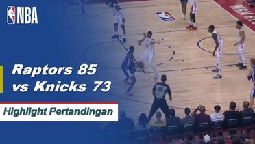 NBA | Cuplikan Pertandingan : Raptors 85 vs Knicks 73 | Summer League 2019