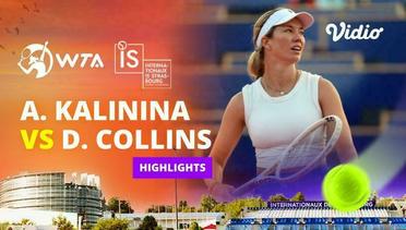 Semifinal: Anhelina Kalinina vs Danielle Collins - Highlights | WTA Internationaux de Strasbourg 2024