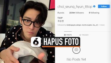 T.O.P BigBang Hapus Semua Foto Instagram, Ada Apa?
