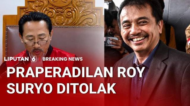Hakim Putuskan Praperadilan Roy Suryo Ditolak, Status Tersangka Sah | BREAKING NEWS