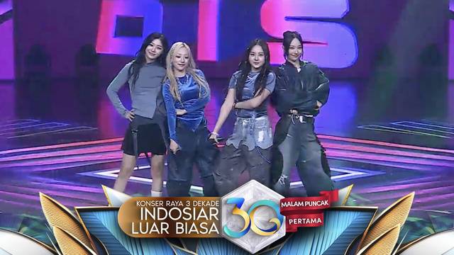 Luar Biasa! Penampilan Perdana Kandis "Alice" di Indonesia | Konser Raya 3 Dekade Indosiar MP1