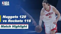 Match Highlight | Denver Nuggets 129 vs 116 Houston Rockets | NBA Regular Season 2020/21