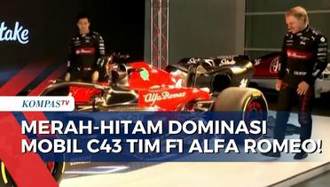 Luncurkan Mobil Baru untuk Musim 2023, Tim F1 Alfa Romeo Pakai Warna Merah-Hitam!