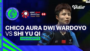 Men's Singles: Chico Aura Dwi Wardoyo (INA) vs Shi Yu Qi (CHN) - Highlights | Yonex All England Open Badminton Championships