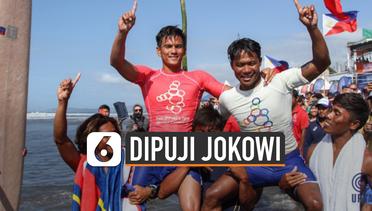 Sosok Atlet Filipina Dipuji Jokowi Selamatkan Surfer RI