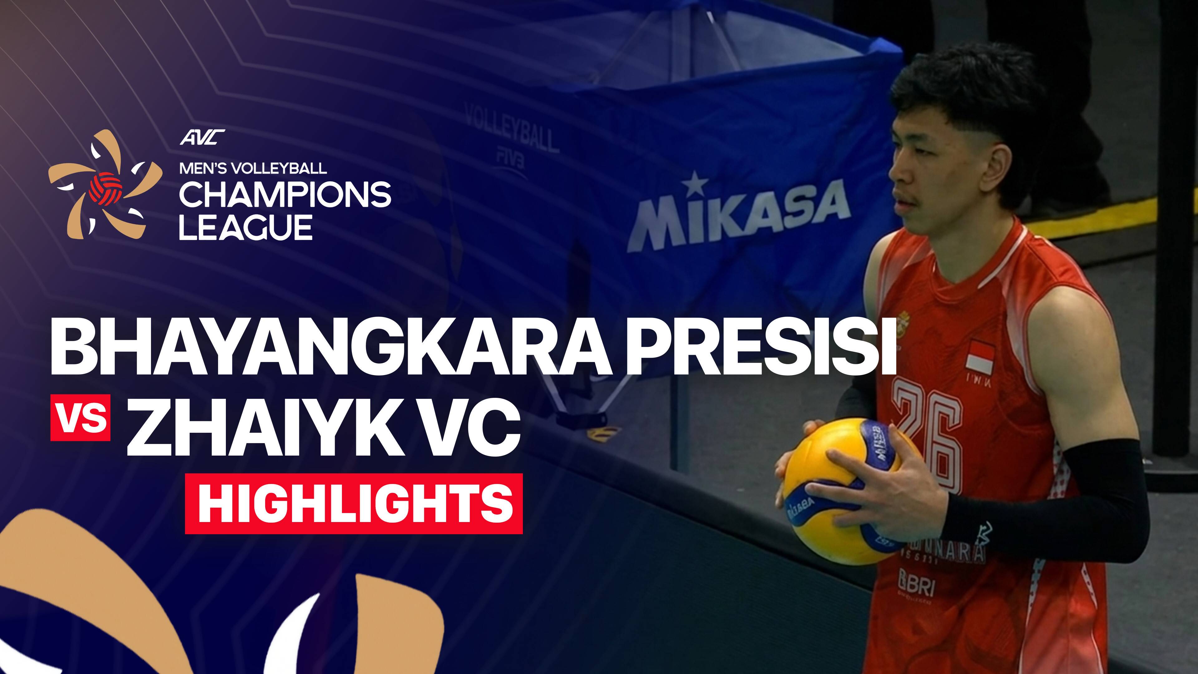 Jakarta Bhayangkara Presisi vs Zhaiyk VC