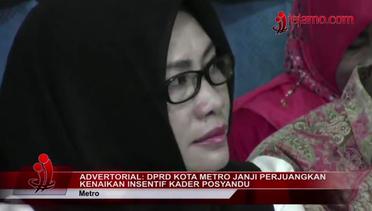 DPRD Metro Janji akan Perjuangkan Kenaikan Insentif Kader Posyandu