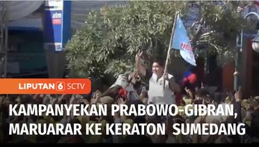 Kampanyekan Prabowo-Gibran di Sumedang, Maruarar Sirait Temui Raja Keraton Sumedang | Liputan 6