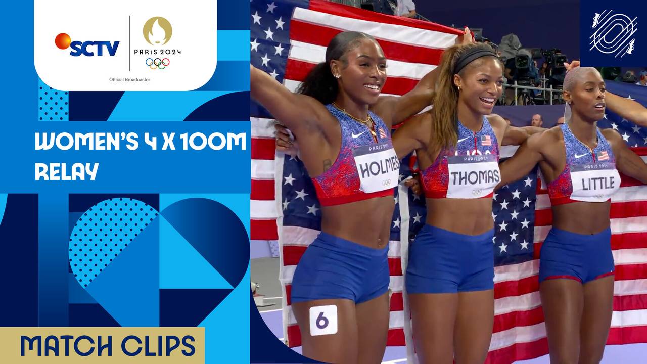 Women's 4x100 Relay - Match Clips | Olympic Games Paris 2024