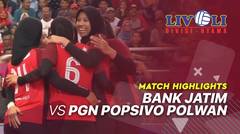 Match Highlight Final - Bank Jatim 3 vs 0 PGN Popsivo Polwan | Livoli 2019