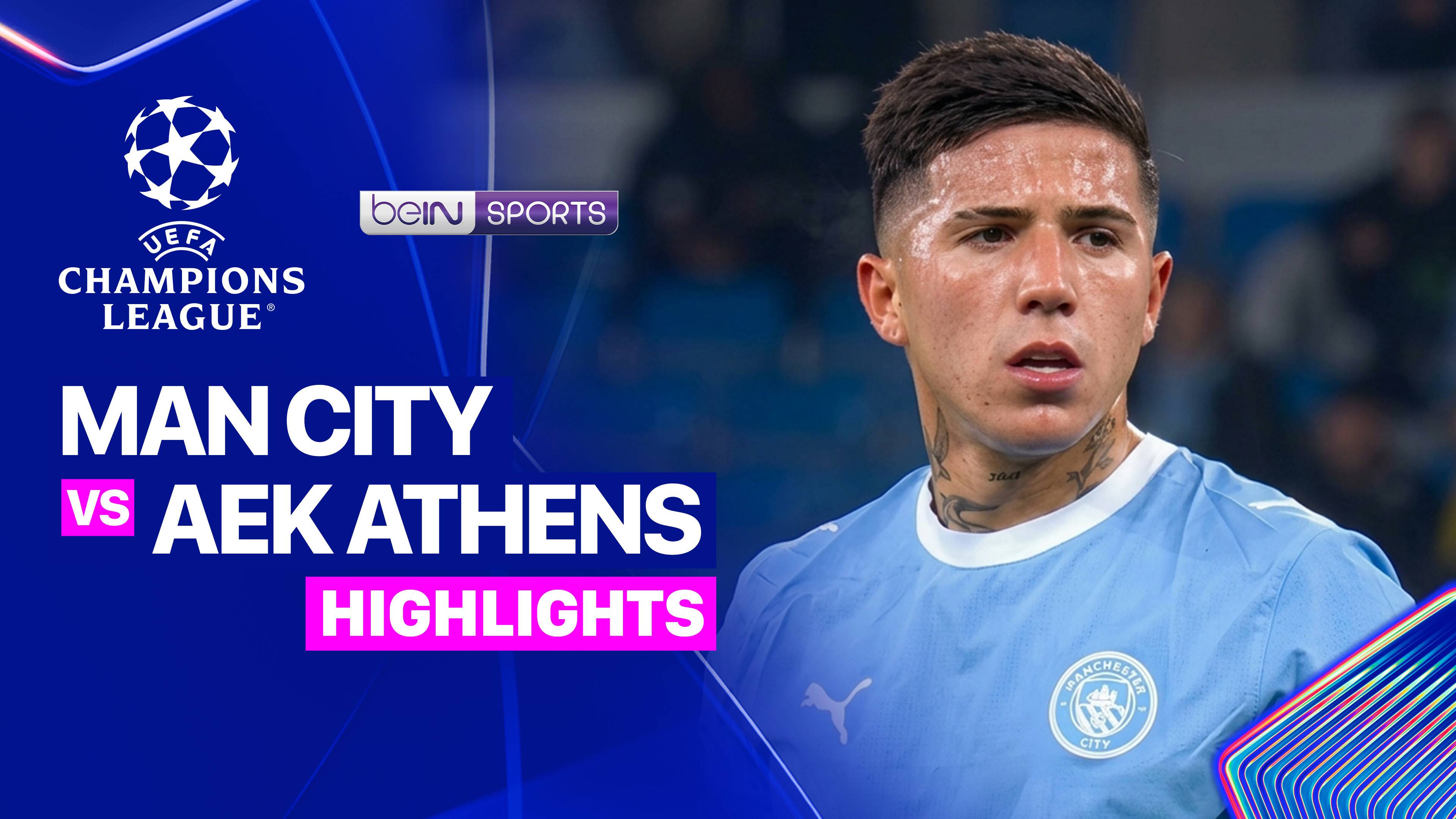 Man City vs AEK Athens
