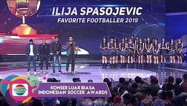 Selamat! Ilija Spasojevic Raih Favorite Footballer 2019 - KLB Indonesian Soccer Awards 2020