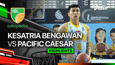 Kesatria Bengawan Solo vs Pacific Caesar Surabaya - Highlights | IBL Tokopedia 2024