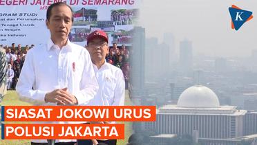 Kata Jokowi soal Penanganan Polusi Jakarta