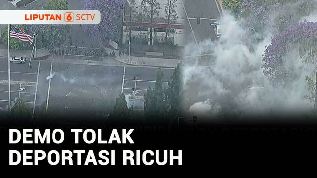 Demo Tolak Deportasi Ricuh | Liputan 6