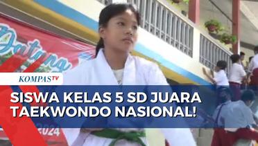 Bocah Kelas 5 SD di Semarang Juara Taekwondo Tingkat Nasional!