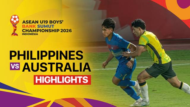 Philippines vs Australia - Highlight | ASEAN U19 Boys' Bank Sumut Championship 2026