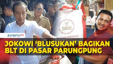Di Hari Ulang Tahun, Jokowi Blusukan ke Pasar Parungpung Bogor