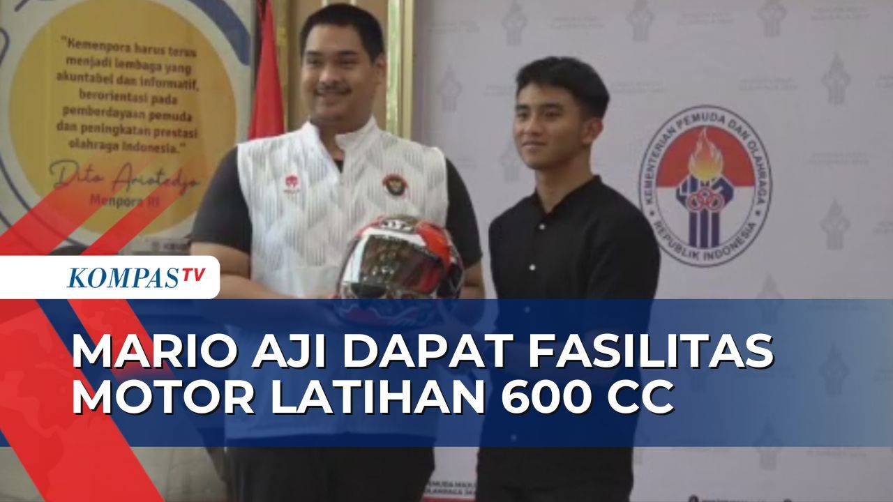 Menpora Dito Fasilitasi Pebalap Mario Aji Motor Latihan 600cc di ...
