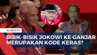 PDIP Klaim Bisik-Bisik Jokowi sebagai Kode Keras Dukungan ke Ganjar di Pilpres 2024