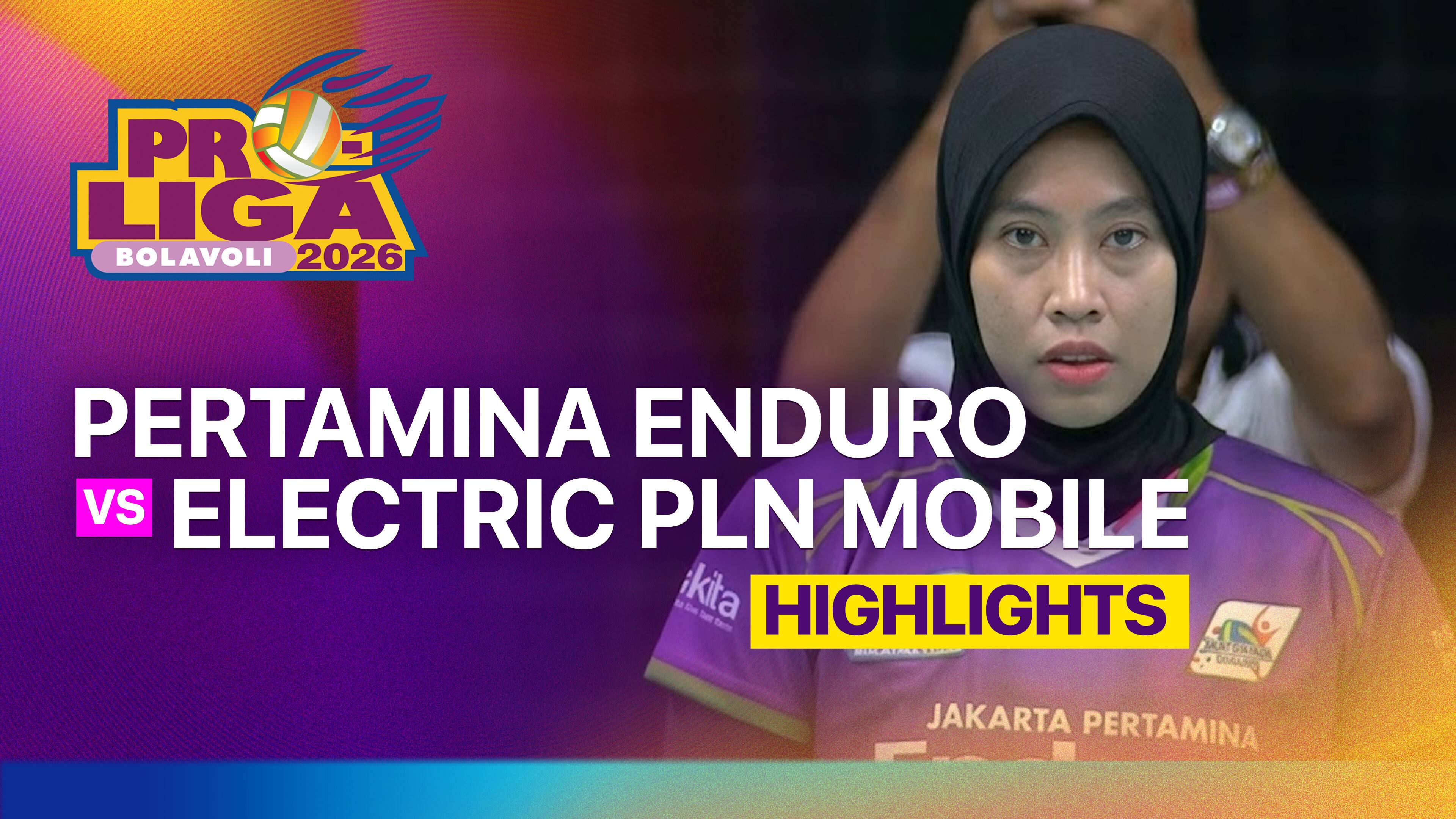 Jakarta Pertamina Enduro vs Jakarta Electric PLN