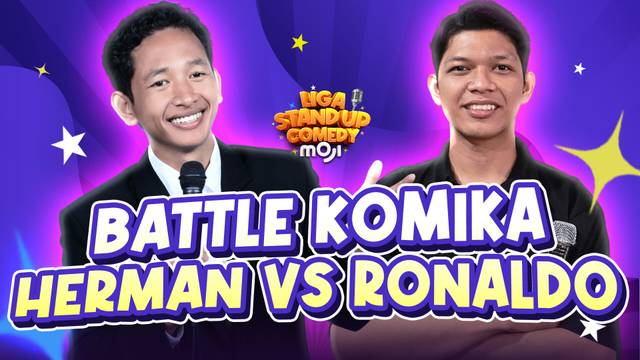 Herman Wage (Bekasi) vs Ronaldo (Depok) | Liga Stand Up Comedy Moji Episode 11