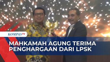 Mahkamah Agung Raih Penghargaan Garuda Pelindung di Momen Perayaan HUT ke-15 LPSK - MA NEWS