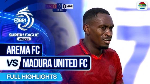 Arema FC VS Madura United FC - Full Highlights | BRI Super League 2025/26