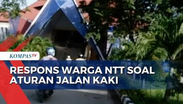 Gubernur NTT Imbau Warga Jalan Kaki saat Beraktivitas Mulai Hari Ini, Tapi...