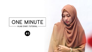 One Minute Hijab Syar'i Tutorial #3