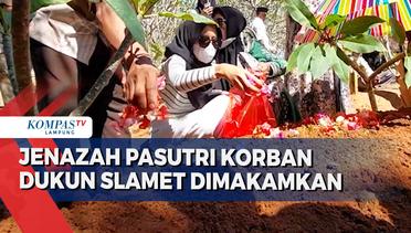 Jenazah Pasutri Korban Dukun Mbah Slamet Tiba di Lampung