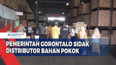 Pemerintah Gorontalo Sidak Distributor Bahan Pokok