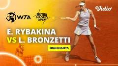 Elena Rybakina vs Lucia Bronzetti - Highlights | WTA Mutua Madrid Open 2024