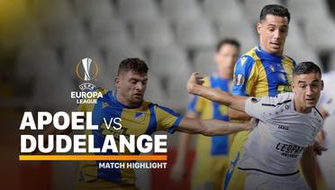 Full Highlight - Apoel Nicosia Vs Dudelange | UEFA Europa League 2019/20