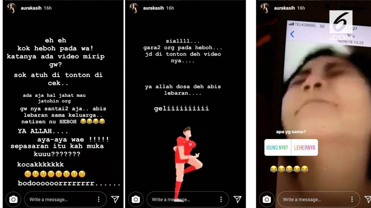 Klarifikasi Aura Kasih Soal Video Porno Mirip Dirinya - LiputanEnam | Vidio
