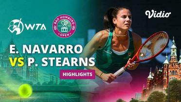 Emma Navarro vs Peyton Stearns - Highlights | WTA Bad Homburg Open 2024
