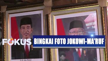Jelang Pelantikan, Bingkai Foto Jokowi-Ma'ruf Diburu Masyarakat - Fokus Pagi