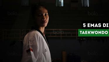 Taekwondo Indonesia Raih 5 Emas di Test Event Asian Games 2018