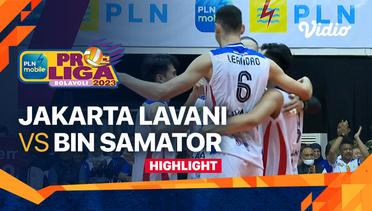 Highlights | Jakarta Lavani Allo Bank vs Surabaya BIN Samator | PLN Mobile Proliga Putra 2023