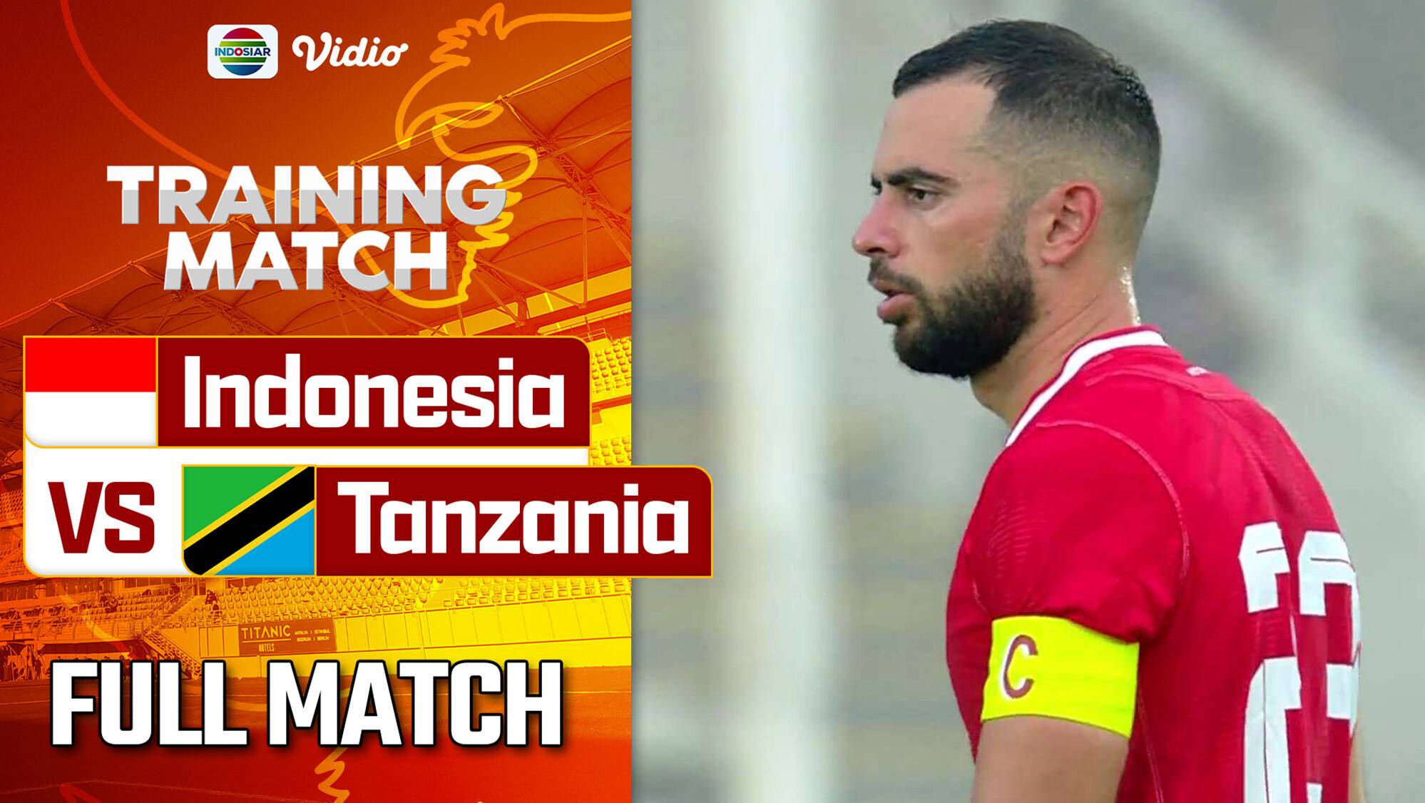 Indonesia Vs Tanzania - Full Match | TRAINING MATCH 2023/2024