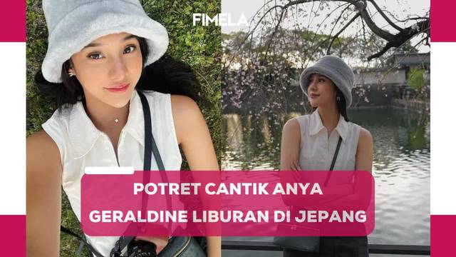 6 Potret Anya Geraldine Liburan di Jepang, Netizen Puji Penampilannya yang Mengalahkan Bunga Sakura