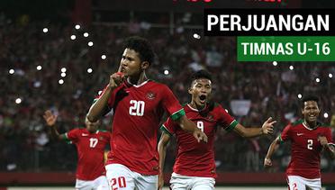 Perjuangan Timnas Indonesia Menuju Final Piala AFF U-16 2018