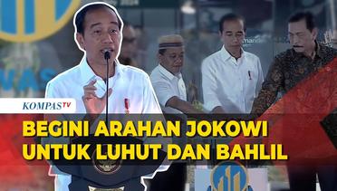 Arahan Jokowi ke Luhut dan Bahlil dalam Sambutan di Peresmian Kawasan Industri Terpadu Batang