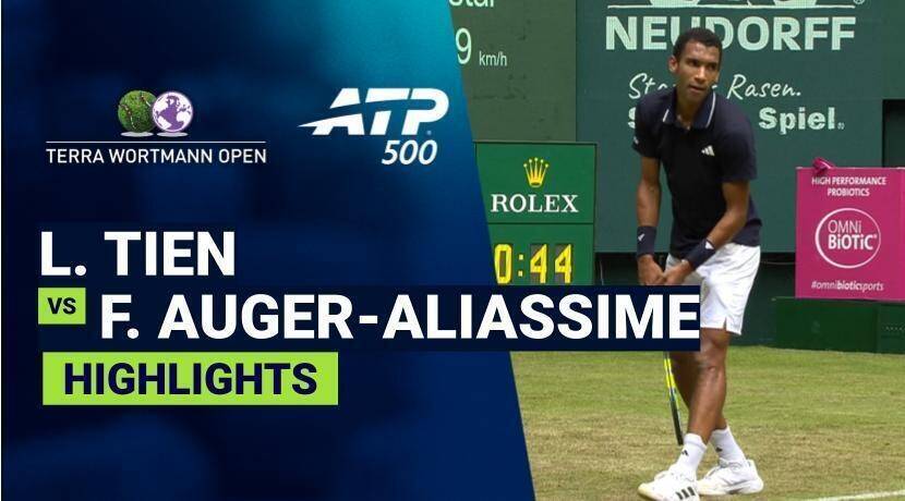 Learner Tien vs Felix Auger-Aliassime - Round 2 | ATP 500: Terra Wortmann Open 2026