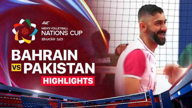 Final 1-2: Bahrain vs Pakistan - Highlights | AVC Men's Volleyball Nations Cup 2025