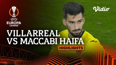 Villarreal vs Maccabi Haifa - Highlights | UEFA Europa League 2023/24