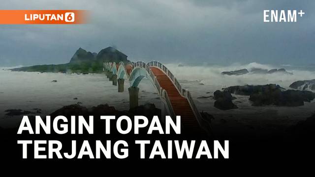 Angin Topan Podul Hantam Taiwan, Militer Dikerahkan